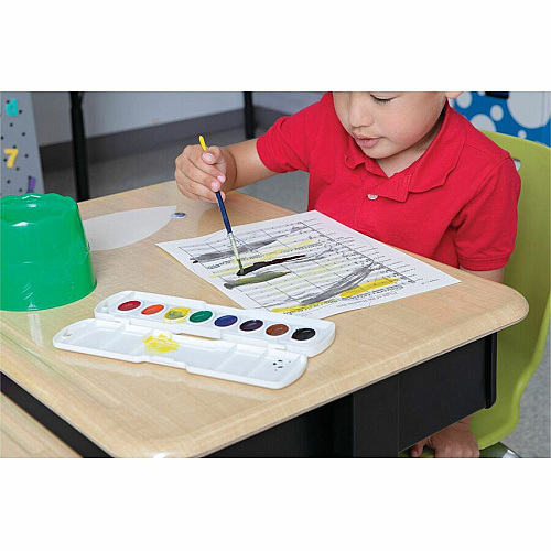 UCreate Watercolor Paper 9" x 12" - 90 lb Basis Weight - Vellum - Sustainable Forestry Initiative (SFI) - Acid-free - White - 50 / Pack (4925)