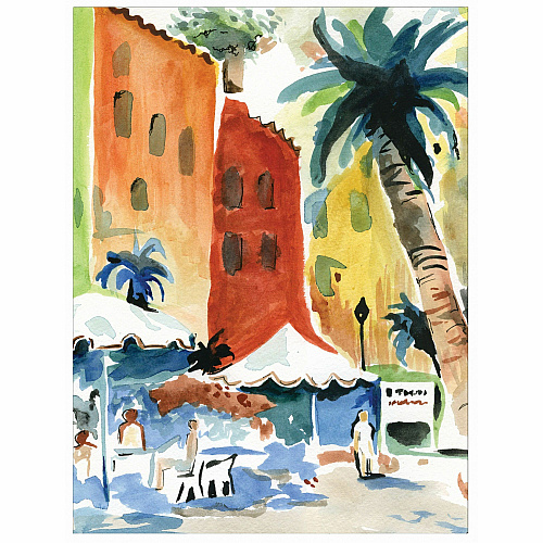 UCreate Watercolor Paper 9" x 12" - 90 lb Basis Weight - Vellum - Sustainable Forestry Initiative (SFI) - Acid-free - White - 50 / Pack (4925)