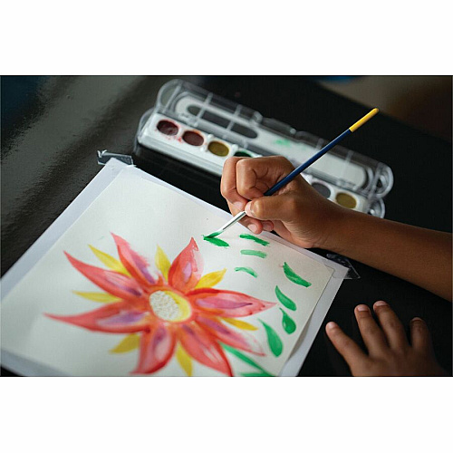 UCreate Watercolor Paper 12" x 18" - 90 lb Basis Weight - Vellum - Sustainable Forestry Initiative (SFI) - Acid-free - White - 50 / Pack (4927)