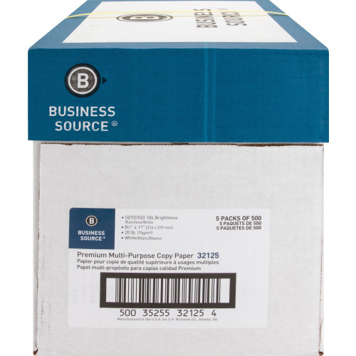 Business Source Premium Multipurpose Copy Paper (32125)