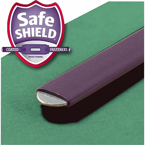Smead Premium Pressboard Classification Folders with SafeSHIELD&reg; Coated Fastener Technology 8 1/2" x 11" - 2" Expansion - 2 x 2S Fastener(s) - 2" for Folder, Divider - Top Tab Location - Right of Center Tab Position - 2 Divider(s) - 25 pt. - 1 (14201)