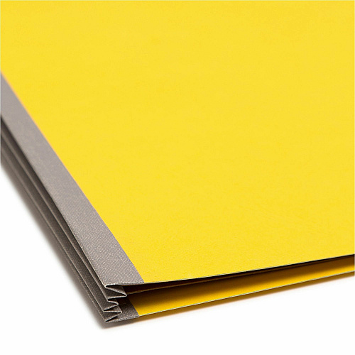 Smead Premium Pressboard Classification Folders with SafeSHIELD&reg; Coated Fastener Technology 8 1/2" x 11" - 2" Expansion - 2 x 2S Fastener(s) - 2" for Folder, Divider - Top Tab Location - Right of Center Tab Position - 2 Divider(s) - 25 pt. - 1 (14203)