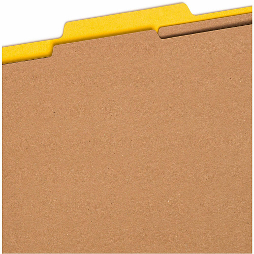 Smead Premium Pressboard Classification Folders with SafeSHIELD&reg; Coated Fastener Technology 8 1/2" x 11" - 2" Expansion - 2 x 2S Fastener(s) - 2" for Folder, Divider - Top Tab Location - Right of Center Tab Position - 2 Divider(s) - 25 pt. - 1 (14203)