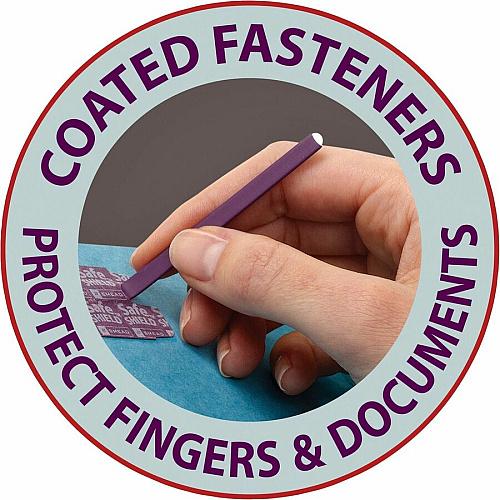 Smead Premium Pressboard Classification Folders with SafeSHIELD&reg; Coated Fastener Technology 8 1/2" x 11" - 2" Expansion - 2 x 2S Fastener(s) - 2" for Folder, Divider - Top Tab Location - Right of Center Tab Position - 2 Divider(s) - 25 pt. - 1 (14204)