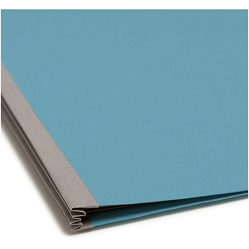 Smead Premium Pressboard Classification Folders with SafeSHIELD&reg; Coated Fastener Technology 8 1/2" x 14" - 2" Expansion - 2 x 2S Fastener(s) - 2" for Folder, 1" for Divider - Top Tab Location - Right of Center Tab Position - 2 Divider(s) - 25  (19204)