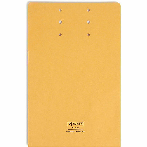Smead Letter, Legal File Jacket 8 1/2" x 14" - 3/4" Expansion - 1 Pocket(s) - 7.5 pt. - Kraft - Pre-punched - 100 / Carton (68196)