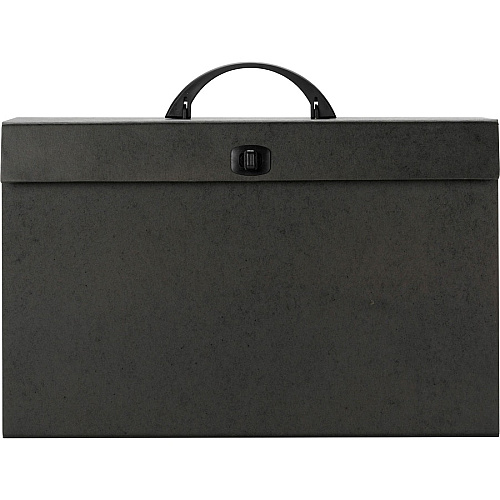 Smead Legal Recycled Expanding File 8 1/2" x 14" - 19 Pocket(s) - Black - 30% Recycled - 1 Each (70804)