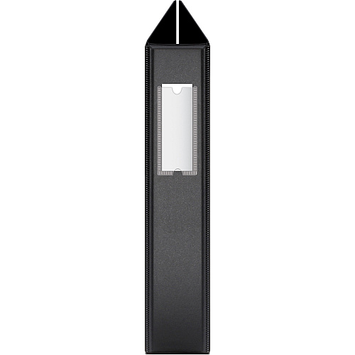 Business Source Basic Round Ring Binder w/Label Holder 3" Binder Capacity - Letter - 8 1/2" x 11" Sheet Size - 3 Ring(s) - Fastener(s): Round Ring - Vinyl - Black - Open and Closed Triggers, Label Holder - 1 Each (BSN28562)