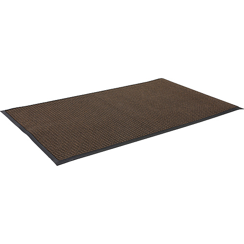Genuine Joe Waterguard Wiper Scraper Floor Mats Carpeted Floor, Indoor, Outdoor - 72" Length x 48" Width - Polypropylene - Brown - 1 Each (GJO58843)