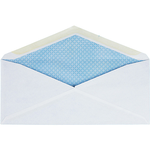 Business Source No. 10 Double-Window Invoice Envelopes Double Window - #10 - 9 1/2" Width x 4 1/8" Length - 24 lb - Gummed - White - Wove - 500 / Box (BSN36694)