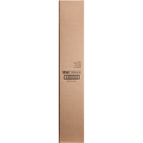 Genuine Joe Angle Broom Polyvinyl Chloride (PVC) Bristle - 47" Handle Length - 54.5" Overall Length - Plastic Handle - Yellow - 1 Each (GJO58562)