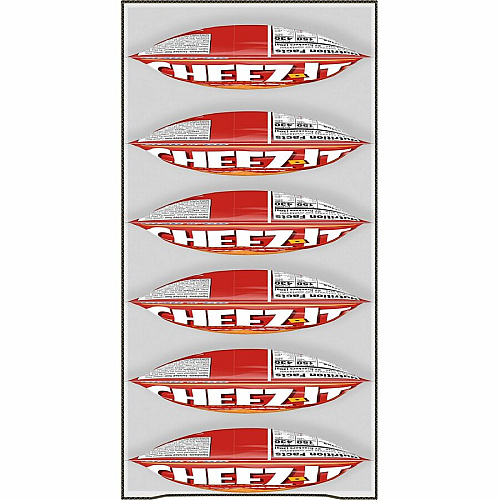 Cheez-It&reg Original Crackers Original - 1 Serving Pouch - 3 oz - 6 / Box (19133)