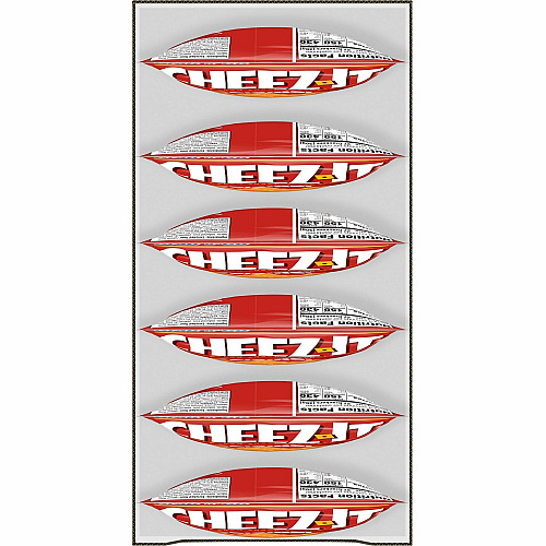 Cheez-It&reg Original Crackers Original - 1 Serving Pouch - 3 oz - 6 / Box (19133)