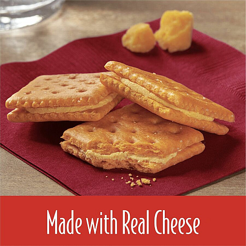 Keebler&reg Cheese Crackers with Cheddar Cheese Cheddar Cheese - 1.80 oz - 12 / Box (21147)