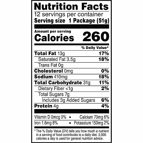 Keebler&reg Cheese Crackers with Cheddar Cheese Cheddar Cheese - 1.80 oz - 12 / Box (21147)