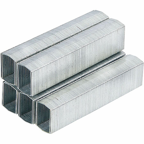 Bostitch EZ Squeeze 130 Premium Staples 13/16" Leg - 1/2" Crown - Holds 130 Sheet(s) - for Paper - Chisel Point - Steel Gray - High Carbon Steel - 2.4" Height x 2.9" Width x 0.8" Length - 210 Per Strip - 1000 / Box (STCR130XHC)