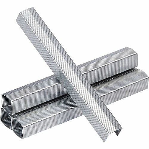 Bostitch EZ Squeeze 75 Premium Staples High Capacity - 3/4" Leg - 1/2" Crown - Holds 75 Sheet(s) - Chisel Point - Silver - High Carbon Steel - 4.1" Height x 2" Width x 0.6" Length - 210 Per Strip - 1200 / Box (STCR75XHC)