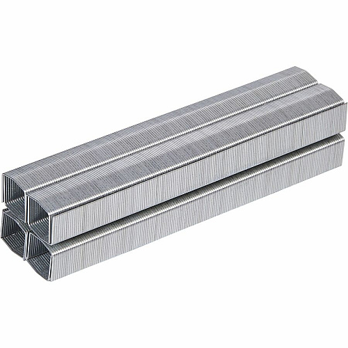 Bostitch EZ Squeeze 75 Premium Staples High Capacity - 3/4" Leg - 1/2" Crown - Holds 75 Sheet(s) - Chisel Point - Silver - High Carbon Steel - 4.1" Height x 2" Width x 0.6" Length - 210 Per Strip - 1200 / Box (STCR75XHC)