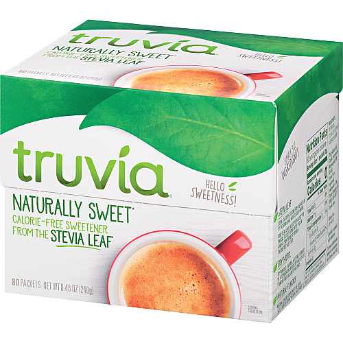 Truvia Cargill All Natural Sweetener Packets Natural Sweetener - 80 / Box (8844)