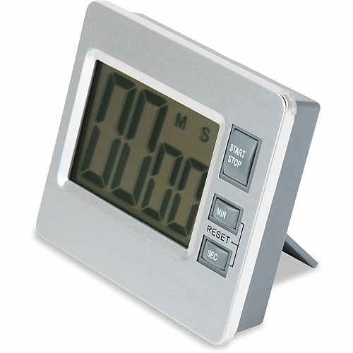 Tatco Digital Timer Desktop - Silver, Black (52410)