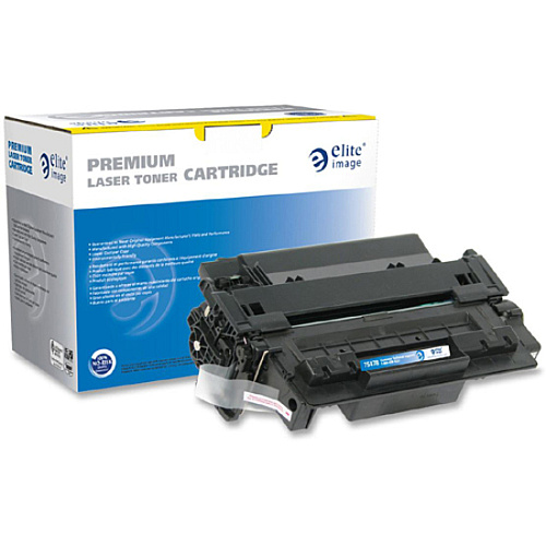 Elite Image Remanufactured Laser Toner Cartridge - Alternative for HP 55A (CE255A) - Black - 1 Each 6000 Pages (75478)