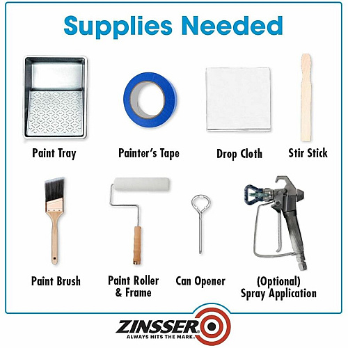 Zinsser Bulls Eye 1-2-3 Primer 1 Color(s) - White - 1 gal - 4 / Carton (2001)