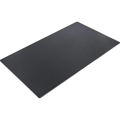 Dacasso Desk Mat Office, Desk Protection - 34" Length x 20" Width - Leather - Black - 1 Each (P1012)