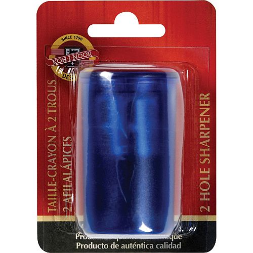Koh-I-Noor Metal Blade Pencil Sharpener 2 Hole(s) - Red - 1 Each (506901BC)