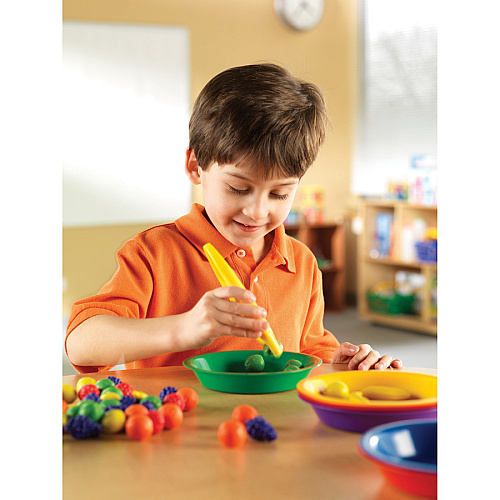 Learning Resources Jumbo Tweezers Set Theme/Subject: Learning - 3-6 Year - Red, Blue, Green, Yellow, Orange, Purple (LER1963)