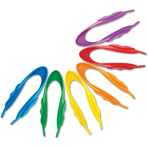 Learning Resources Jumbo Tweezers Set Theme/Subject: Learning - 3-6 Year - Red, Blue, Green, Yellow, Orange, Purple (LER1963)