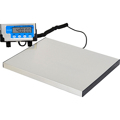 Brecknell Portable Shipping Scale 400 lb / 181 kg Maximum Weight Capacity - White (LPS400)