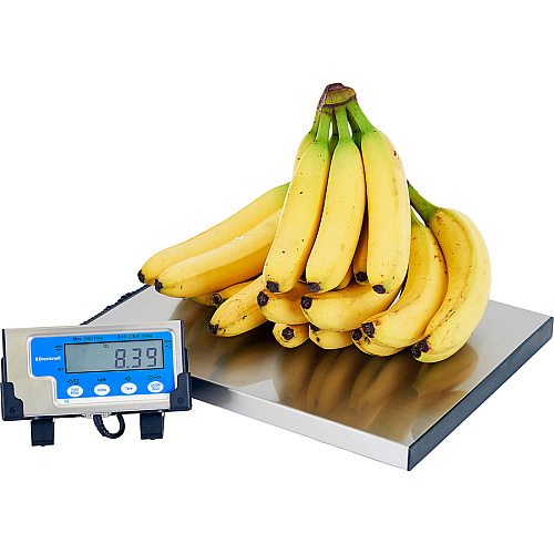 Brecknell Portable Shipping Scale 400 lb / 181 kg Maximum Weight Capacity - White (LPS400)