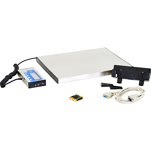 Brecknell Portable Shipping Scale 400 lb / 181 kg Maximum Weight Capacity - White (LPS400)