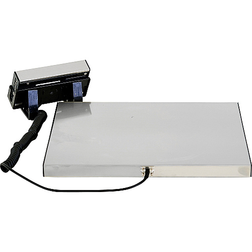Brecknell Portable Shipping Scale 400 lb / 181 kg Maximum Weight Capacity - White (LPS400)