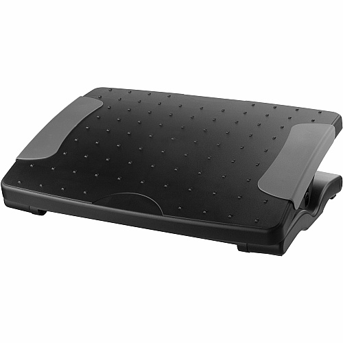 Kantek Height Adjustable Footrest Black - 1 Each (FR600)