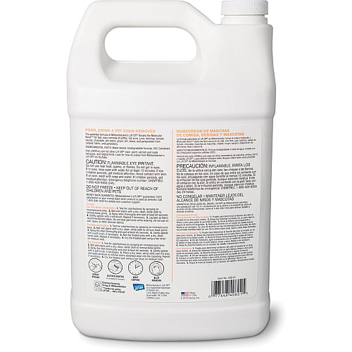 Motsenbockers Lift Off Mötsenböcker's Lift Off Food/Drink/Pet Stain Remover (4 128 fl oz (4 quart) - Environmentally Friendly - White Bottle - 1 Each 0601)