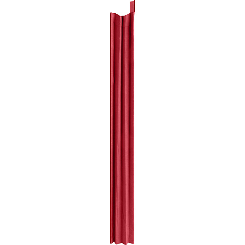 Nature Saver Letter Recycled Classification Folder 8 1/2" x 11" - End Tab Location - 2 Divider(s) - 25 pt. - Fiberboard - Bright Red - 100% Recycled - 10 / Box (SP17372)