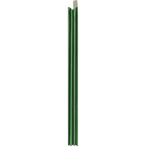 Nature Saver Letter Recycled Classification Folder 8 1/2" x 11" - End Tab Location - 2 Divider(s) - 25 pt. - Fiberboard - Green - 100% Recycled - 10 / Box (SP17373)