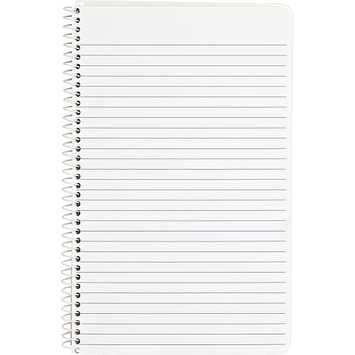 Business Source College Ruled Composition Books 80 Sheets - Wire Bound - 16 lb Basis Weight - 6" x 9 1/2" Sheet Size - White Paper - Stiff-back - 1 Each (BSN10966)