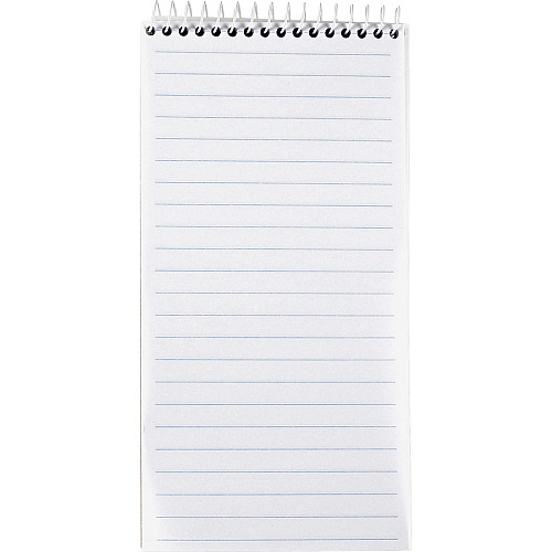 Business Source Coat Pocket-size Reporters Notebook 70 Sheets - Spiral - 4" x 8" Sheet Size - White Paper - 1 Dozen (BSN10972)