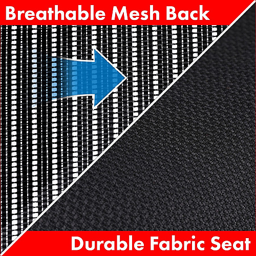 Lorell Executive Mesh High-back Swivel Chair Black Seat Color - Fabric Seat Material - Steel Frame Material - Black - 1 Each (LLR86205)