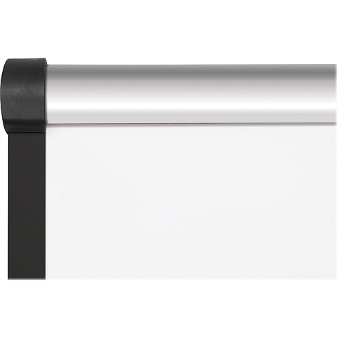Lorell Dry-Erase Marker Board 48" (4 ft) Width x 36" (3 ft) Height - Porcelain Enameled Steel Surface - Satin Aluminum Frame - Magnetic - Ghost Resistant - 1 Each (LLR55626)