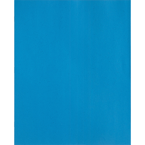 Business Source Letter Recycled Pocket Folder 8 1/2" x 11" - 100 Sheets Capacity - 3 x Prong Fastener(s) - 1/2" Fastener Capacity - 2 Inside Front & Back Pocket(s) - Leatherette - Light Blue - 35% Recycled - 25 / Box (BSN78507)