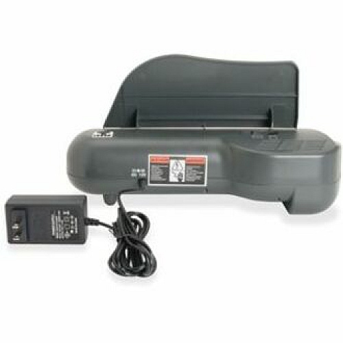 Business Source Electric Adjustable 3-hole Punch 3 Punch Head(s) - 30 Sheet of 20lb Paper - 1/4" Punch Size - 17.8" Width x 5.3" Depth x 8.3" Height - Gray (BSN62901)
