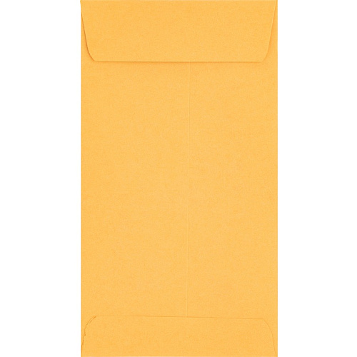Business Source Little Coin No. 7 Kraft Envelopes Coin - #7 - 3 1/2" Width x 6 1/2" Length - 28 lb - Gummed - Brown Kraft - Kraft - 500 / Box (BSN04446)