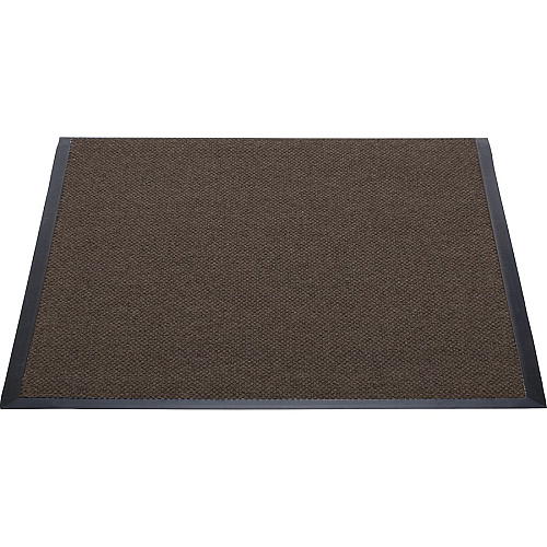 Genuine Joe Ultraguard Indoor Wiper Mats Hard Floor, Indoor, Outdoor - 60" Length x 36" Width - Rubber - Chocolate - 1 Each (GJO02403)
