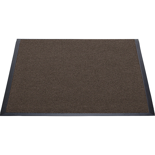 Genuine Joe Ultraguard Indoor Wiper Mats Hard Floor, Indoor, Outdoor - 60" Length x 36" Width - Rubber - Chocolate - 1 Each (GJO02403)