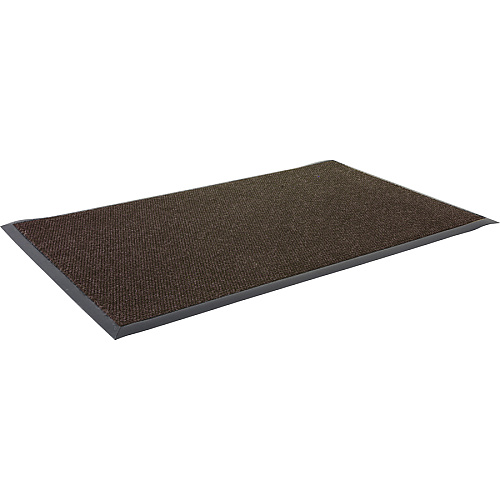 Genuine Joe Ultraguard Indoor Wiper Mats Hard Floor, Indoor, Outdoor - 60" Length x 36" Width - Rubber - Chocolate - 1 Each (GJO02403)