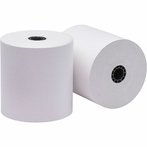 Business Source 1-Ply Adding Machine Rolls 3" x 165 ft - Sustainable Forestry Initiative (SFI) - Lint-free, End of Paper Indicator, Single Ply - White - 1 Roll (BSN31824)