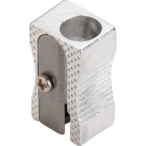 Integra Aluminum Pocket Pencil Sharpener 1 Hole(s) - Aluminum - Silver - 1 Each (42852)